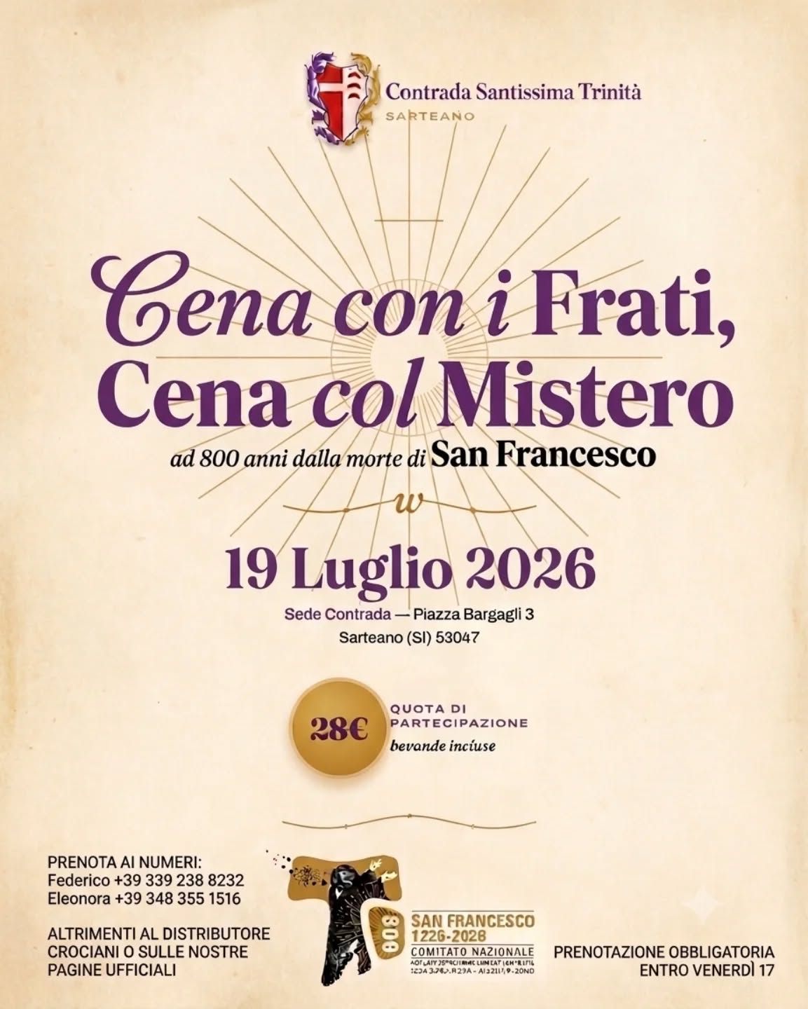 19 07 2026 festa santissima trinit